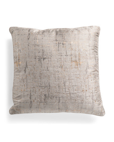 24x24 Foiled Jacquard Pillow | Home | Marshalls | Marshalls
