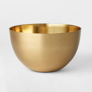 Click for more info about 128oz Aluminum Serving Bowl Gold - Project 62™