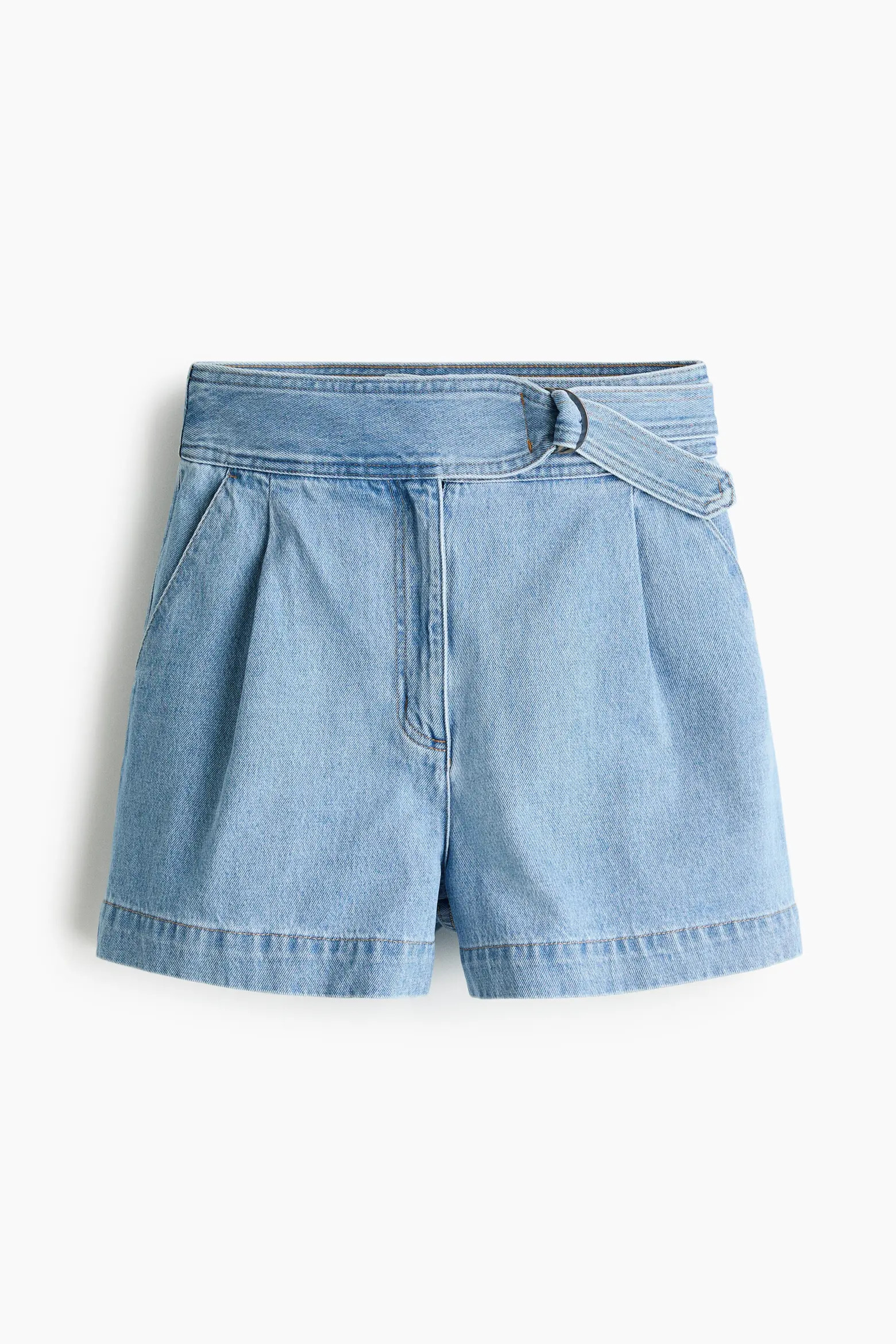 Belted Denim Shorts (Women) | Nordstrom | Nordstrom
