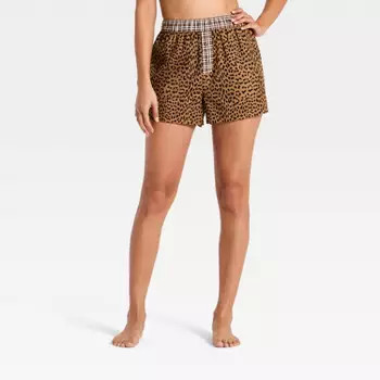 Women's Flannel Pajama Pants - Wild Fable™ Brown 2X | Target