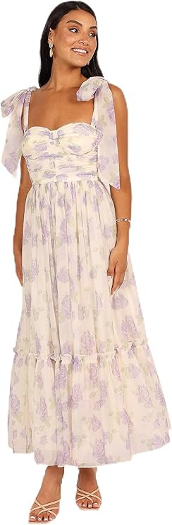 Petal & Pup Floret Midi Dress - Lavender M at Amazon Women’s Clothing store | Amazon (US)