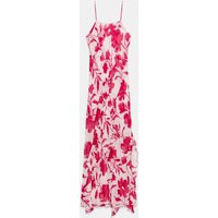 Zara - Printed Lingerie Style Midi Dress - 107 - M - Woman | Zara US
