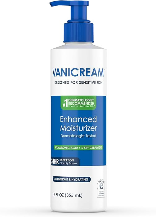 Vanicream Enhanced Moisturizer, 12 fl oz, Formulated without Common Irritants, Body Moisturizer, ... | Amazon (US)