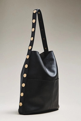 Studded Vegan-Leather North-South Tote Bag | Anthropologie (US)