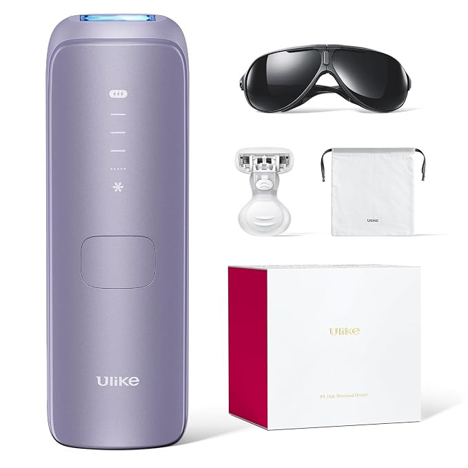 Ulike Laser Hair Removal Device Air 4 Ipl Gift for Women and Men, Ice Cool and Permanent Hair Red... | Amazon (US)