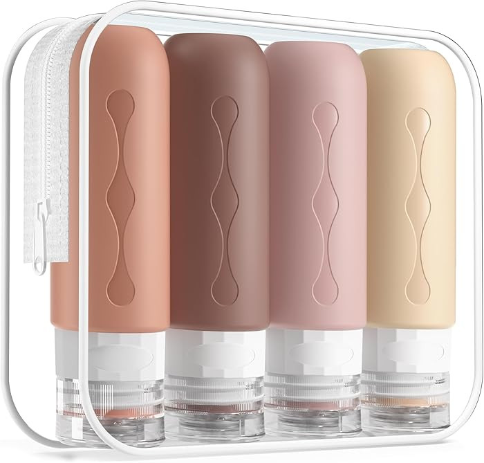 Gemice Travel Bottles for Toiletries, Tsa Approved, Travel Size Containers, BPA Free Leak Proof T... | Amazon (US)
