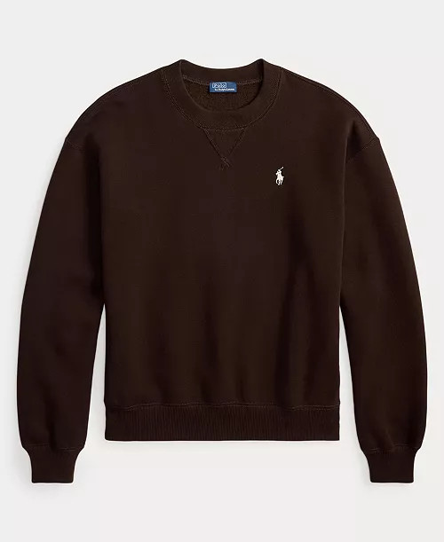 Polo Ralph LaurenWomen's Fleece Crew Neck Sweatshirt | Macy's