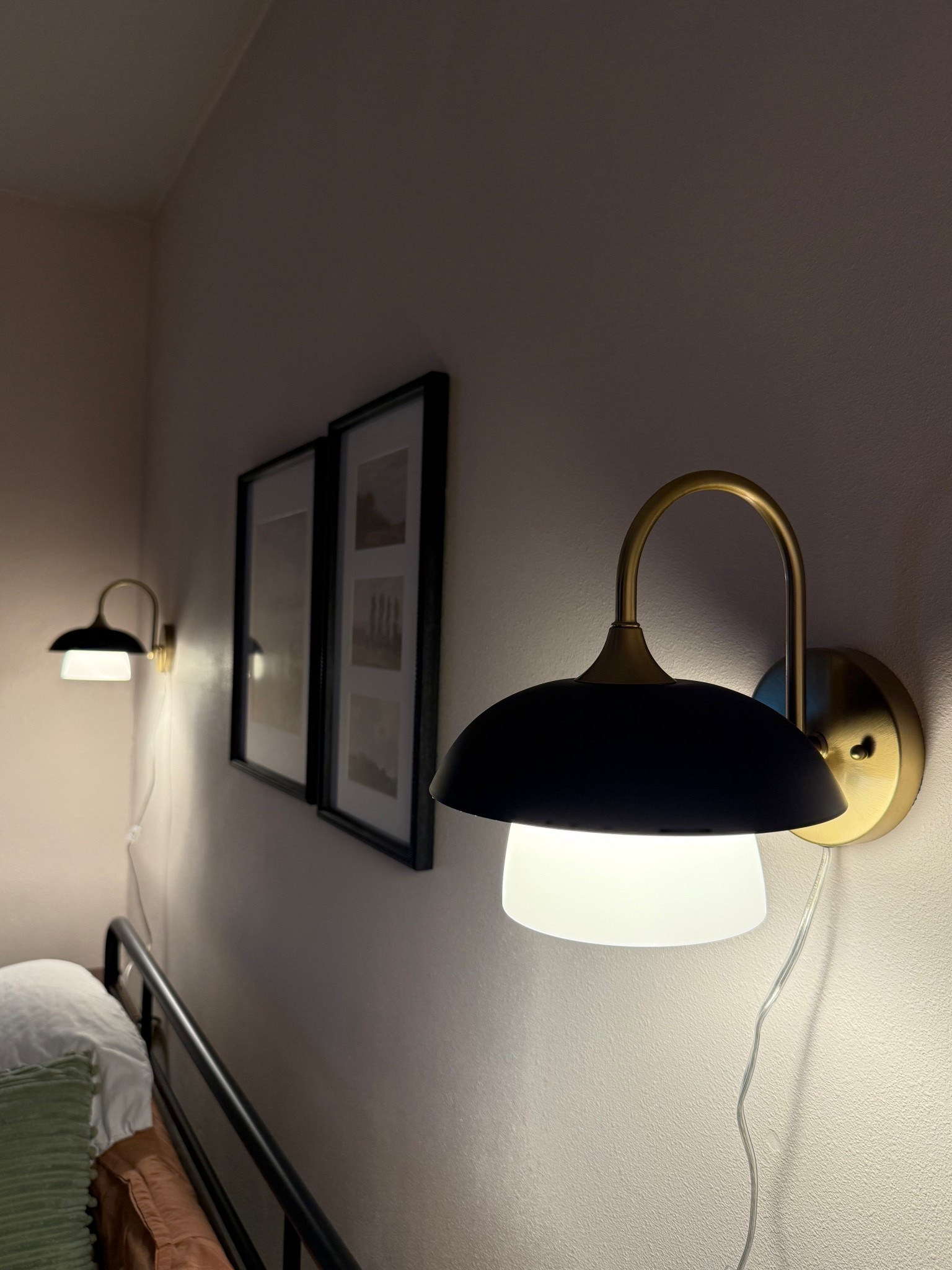 My sconces in my bedroom — very affordable! 

#LTKFindsUnder50 #LTKHome