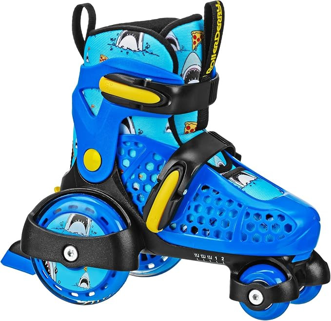 Roller Derby Fun Roll Adjustable Roller Skates for Beginners, Boys and Girls | Amazon (US)
