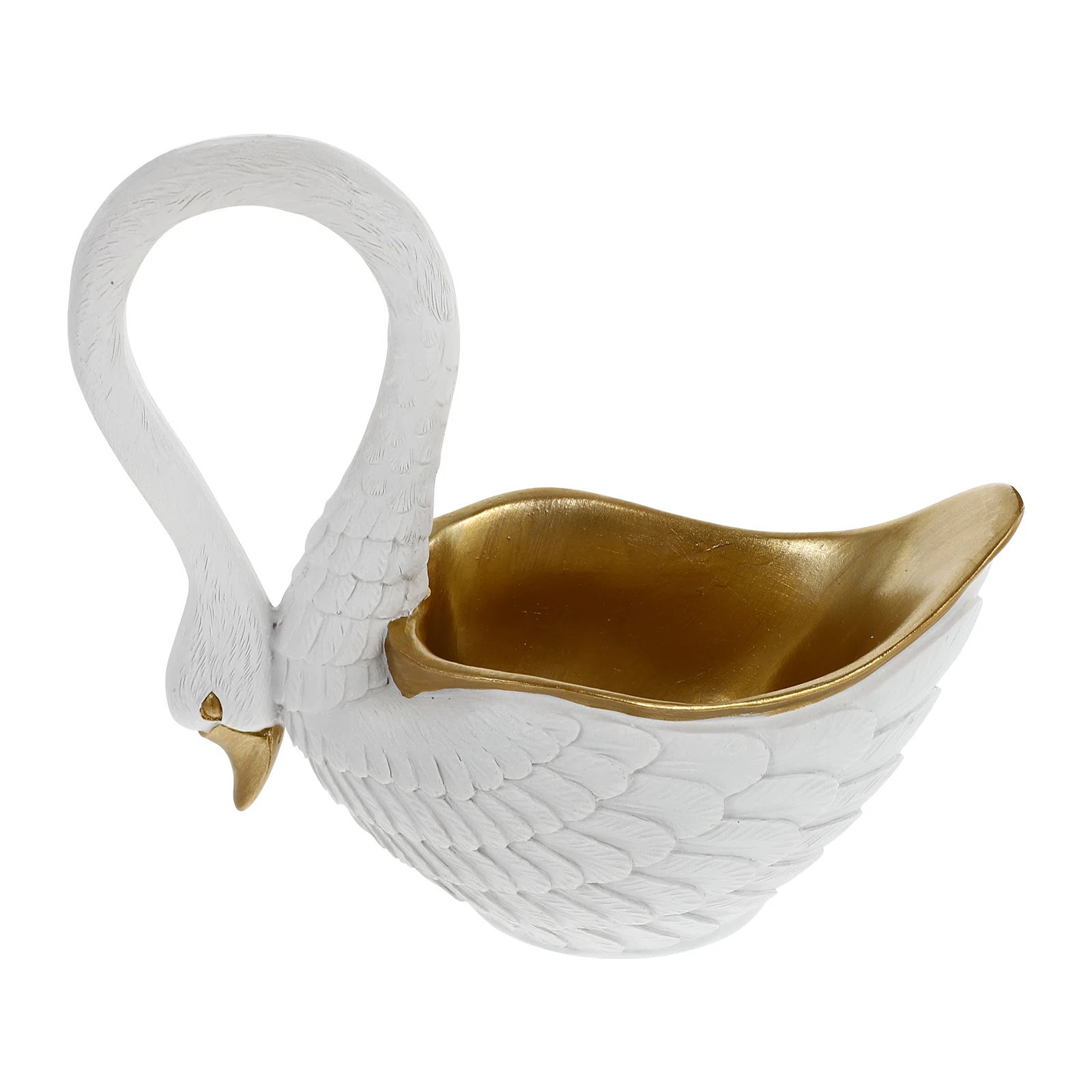 Bedroom Home Decoration Resin Swan Storage Holder for Desktop Decor | Wayfair North America