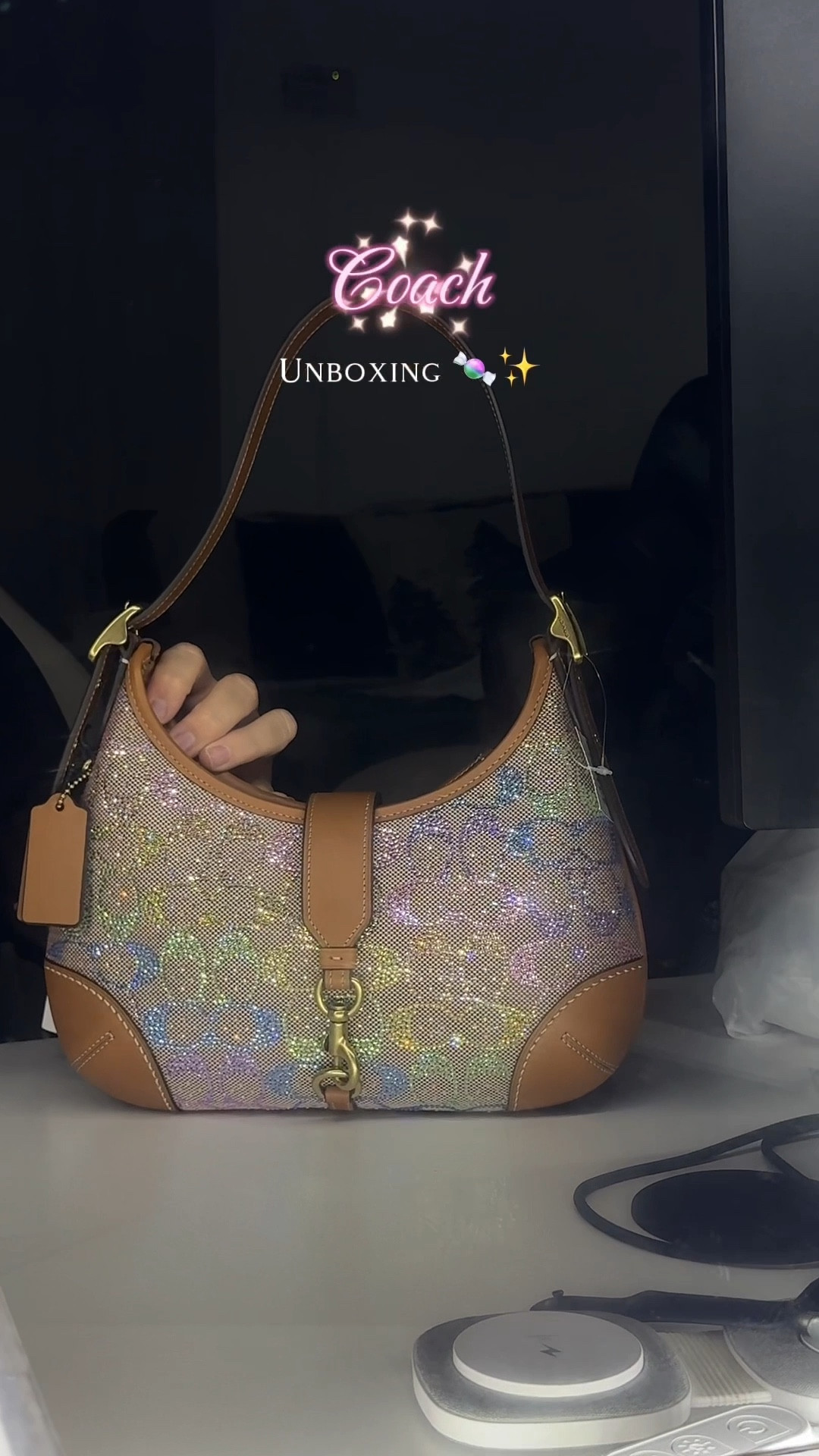 Coach Candy Crystal Hampton Hobo 🍭 ✨ 

#LTKootd #LTKGiftGuide #LTKHoliday