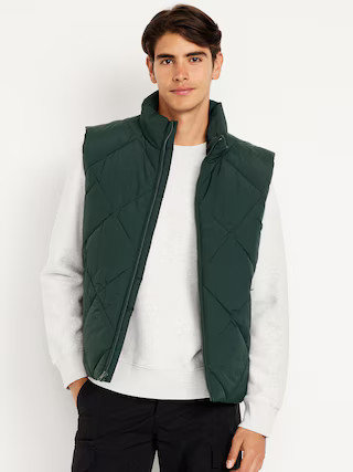 Water-Resistant Frost-Free Quilted Vest | Old Navy (US)