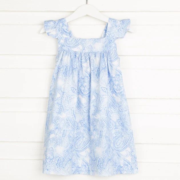 Paisley Amy Dress Blue | Classic Whimsy