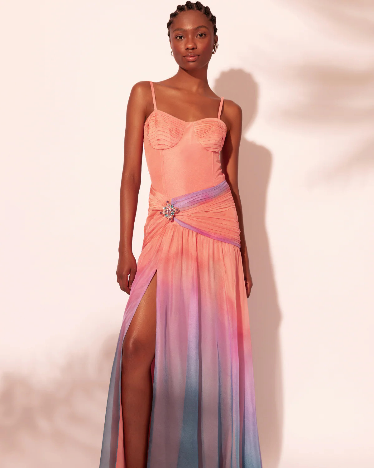 Degrade Long Dress | PatBO