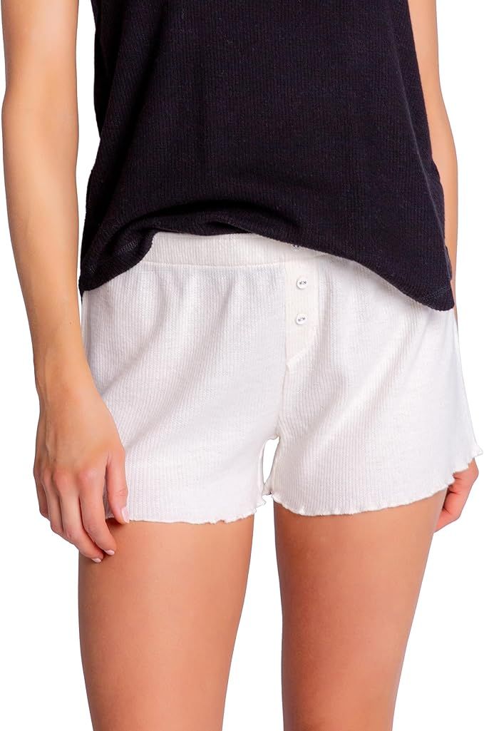 PJ Salvage Women's Loungewear Textured Essentials Short | Amazon (US)