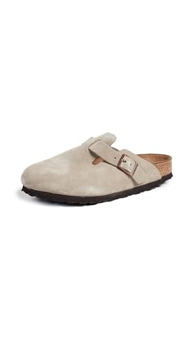 Birkenstock Boston Clog,Taupe Suede,39 N EU | Amazon (US)
