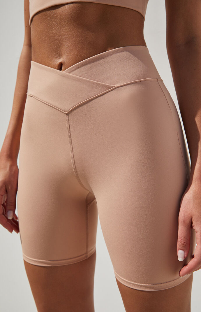 LA Hearts by PacSun Active Cross Over Bike Shorts | PacSun