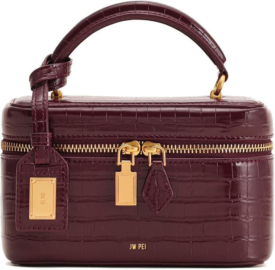 JW PEI Women's Cleo Box Shape Top Handle Bag | Amazon (US)