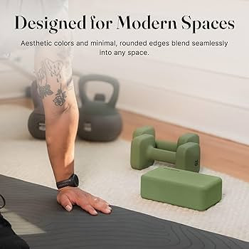 WeGym Yoga blocks with Anti-Slip, Comfortable Grip, Sturdy Sides for Secure Workouts at Home, for... | Amazon (US)
