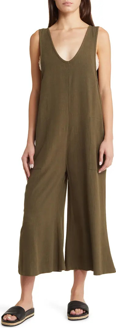 Sleeveless Wide Leg Jumpsuit | Nordstrom