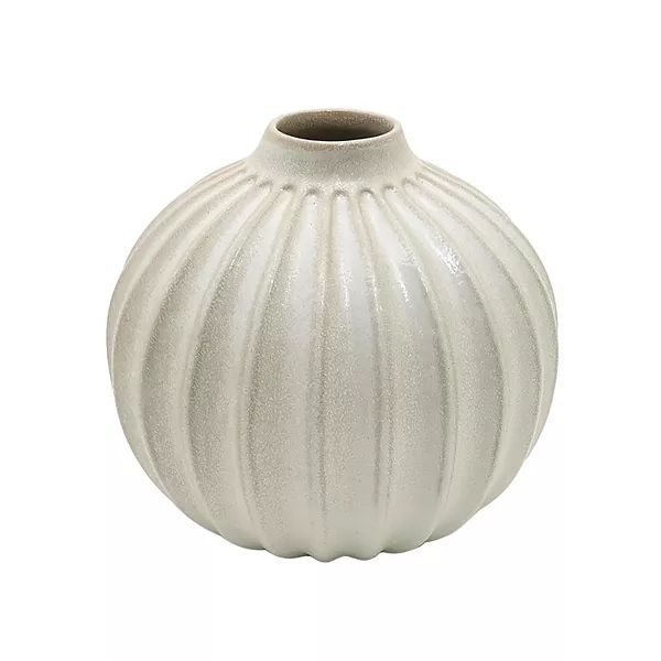Sonoma Goods For Life® Small Round Fluted Vase Table Decor | Kohl's
