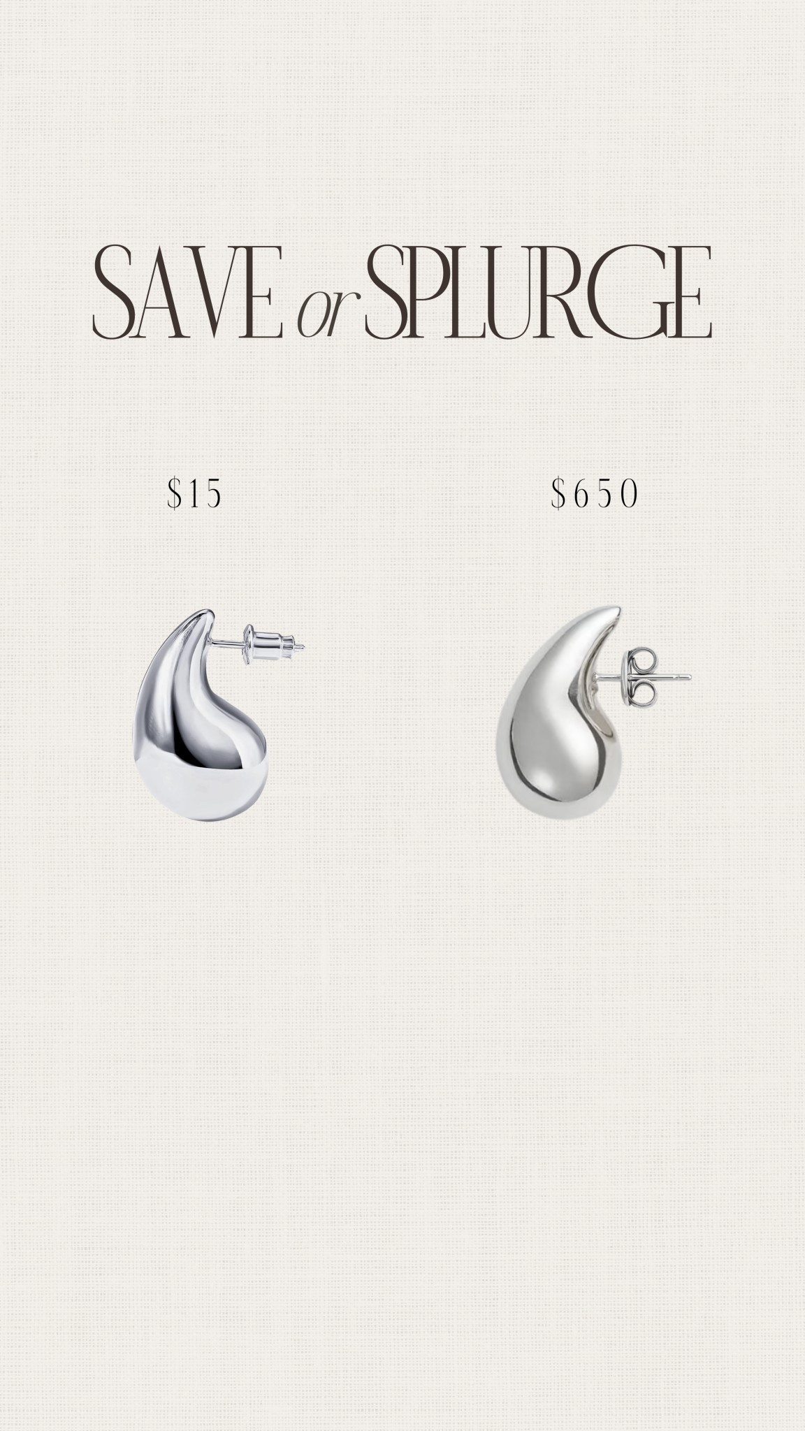 Save or splurge. Love these earrings for a little pop of glam. #stylinbyaylin

#LTKOver40 #LTKFindsUnder100 #LTKHoliday