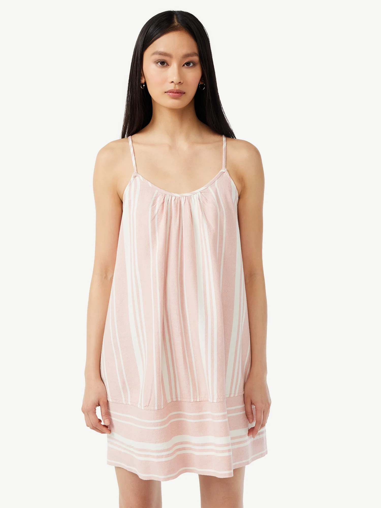 Free Assembly Women's Swing Dress | Walmart (US)