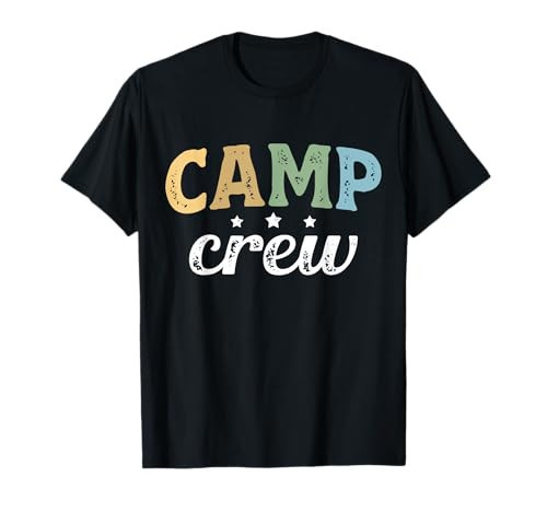 Camp Crew Camping Family Cousin Crew Summer Camp T-Shirt | Amazon (US)