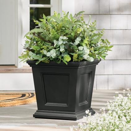 Devon Easy-Care Tapered Planter | Grandin Road