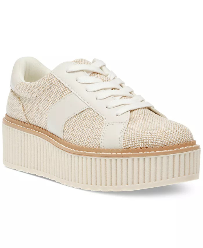 Women's Bubbles Platform Lace-Up Sneakers | Macy's