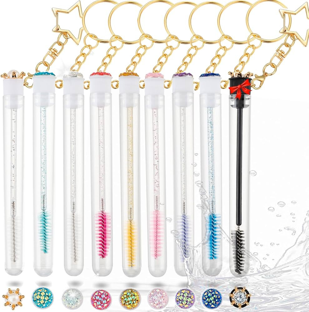 Upgrade 48 Pieces Disposable Mascara Wands Set,Extremely Durable Diamond Mascara for Women and Gi... | Amazon (US)