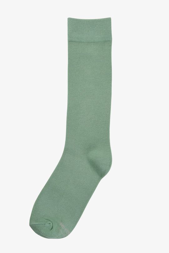 Solid Sage Groomsmen Socks | Birdy Grey