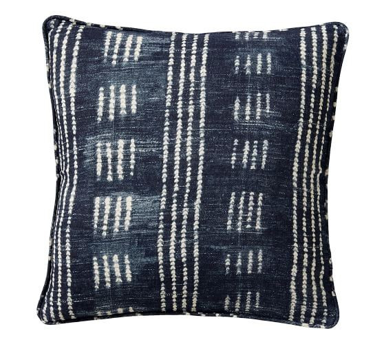 Shibori Dot Pillow Cover | Pottery Barn (US)
