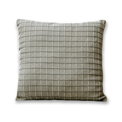 Creative Products Squared Up Green 21 x 21 Woven Pillow | Target