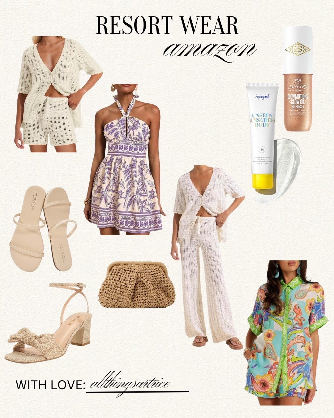 Amazon has so many pieces for all your spring and summer beach trips. 



Beach | summer | pool | spring break | resort | dress | sandals | matching set | Amazon | fashion | swim | swimwear | swim cover | sunscreen | bronzer | Super Goop | oil | glow | purse | daily finds | allthingsartrice  

#LTKSeasonal #LTKMidsize #LTKTravel