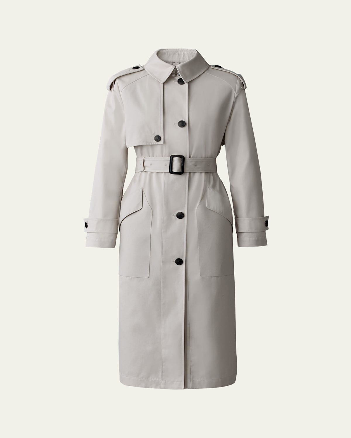 Akili Long Trench Coat | Bergdorf Goodman