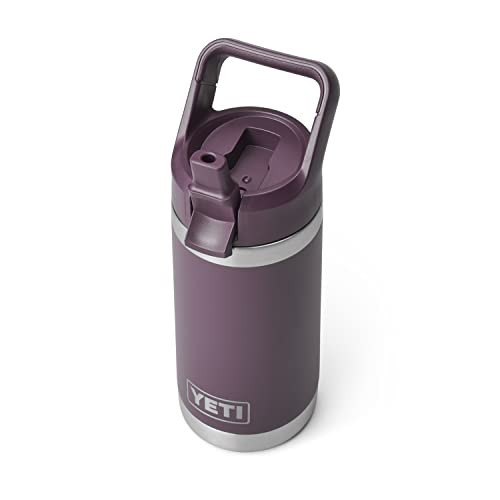 YETI Rambler Jr. 12 oz Kids Bottle, with Straw Cap, Nordic Purple | Amazon (US)