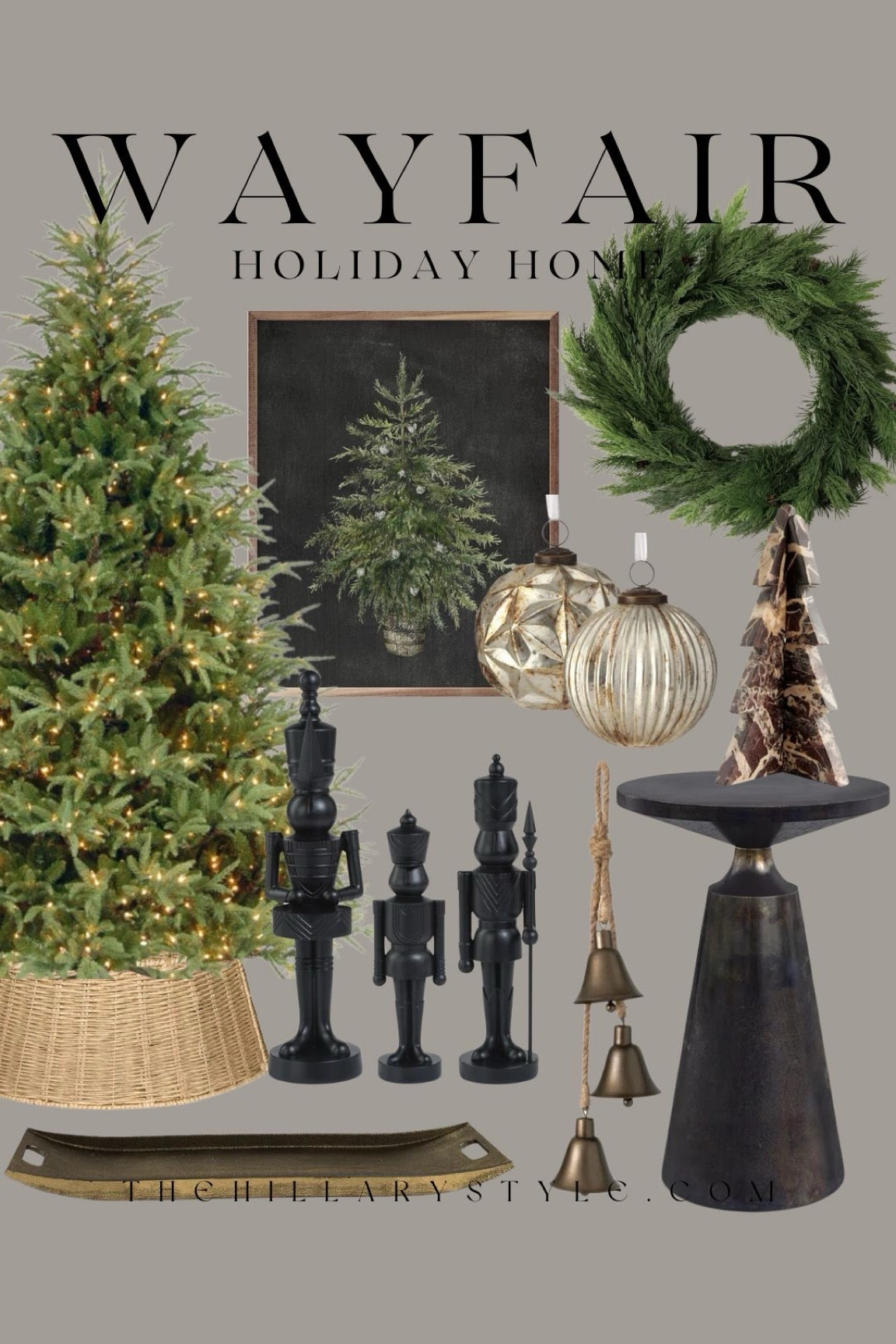 Wayfair Holiday Home 

Home decor, Christmas decor, Holiday decor, Wayfair home, Home finds, Home decor essentials, Christmas finds, Christmas tree, Nutcrackers, Wreath, Decorative tree, Side Table, Decorative Tray, Ornaments  

 #LTKHoliday #LTKHome #LTKStyleTip