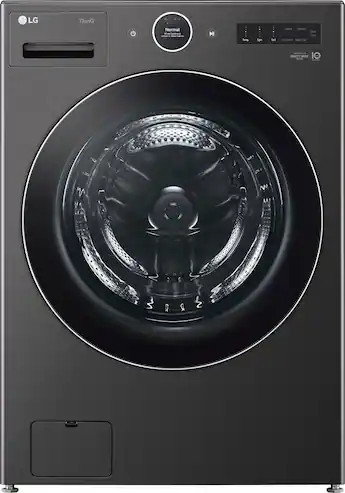 LG - 5.0 Cu. Ft. High-Efficiency Stackable Smart Front Load Washer with Steam and TurboWash 360 -... | Best Buy U.S.