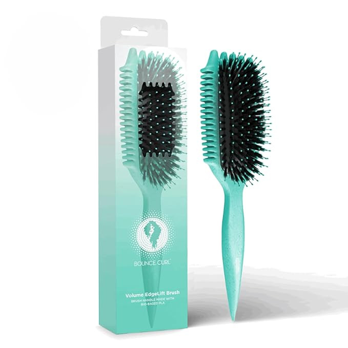 Bounce Curl Volume EdgeLift Brush, 5-in-1 Tool for Volumized Waves, Curls & Coils - Teal | Amazon (US)