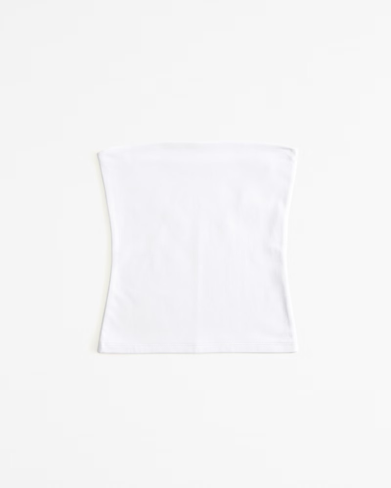 Cotton Seamless Fabric Tube Top | Abercrombie & Fitch (US)