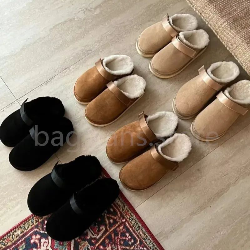 Top Quality Baotou Woolen Slippers Fashion Designer Warm Shoes for Winter Indoor Outdoor Slipper ... | DHGate