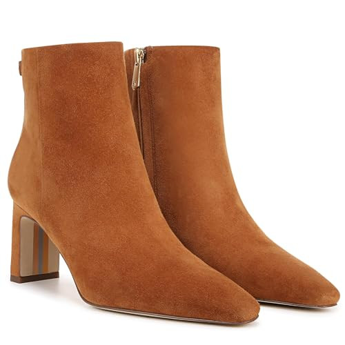 Sam Edelman Women's Saige Ankle Boot, Frontier Brown, 11 | Amazon (US)
