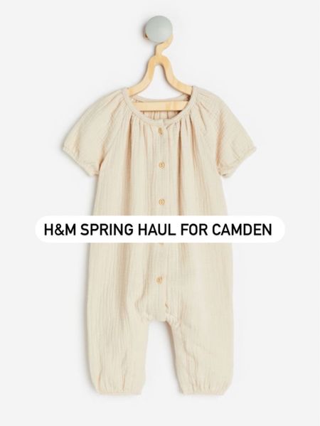 H&M Spring haul for Cam. 10% off for members (just requires an email). 

#LTKbaby #LTKfamily
