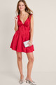 Helena Satin Corset Mini Dress | Francesca's