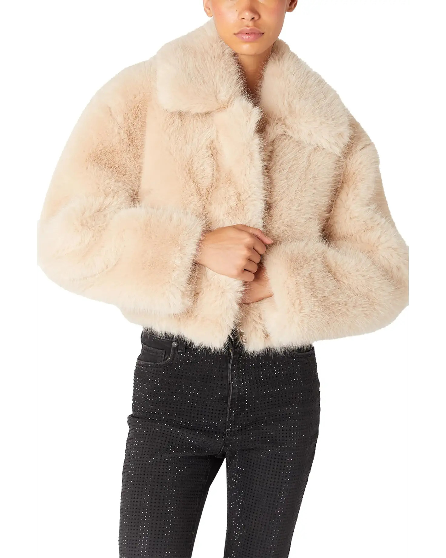Faux Fur Bomber Jacket | Zappos