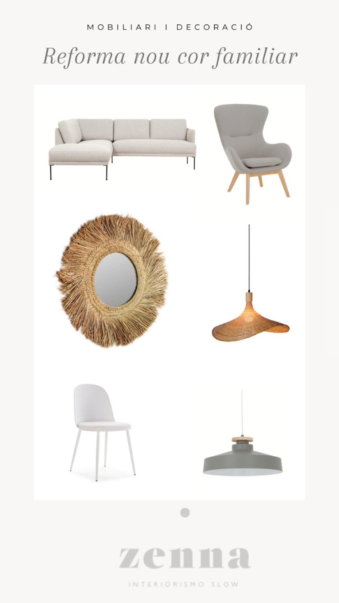 Aquí trobaràs mobiliari i decoració semblant a la del projecte de reforma per a un nou cor familiar. Sofà, butaca, il·luminació,...

#LTKunder100 #LTKfamily #LTKeurope