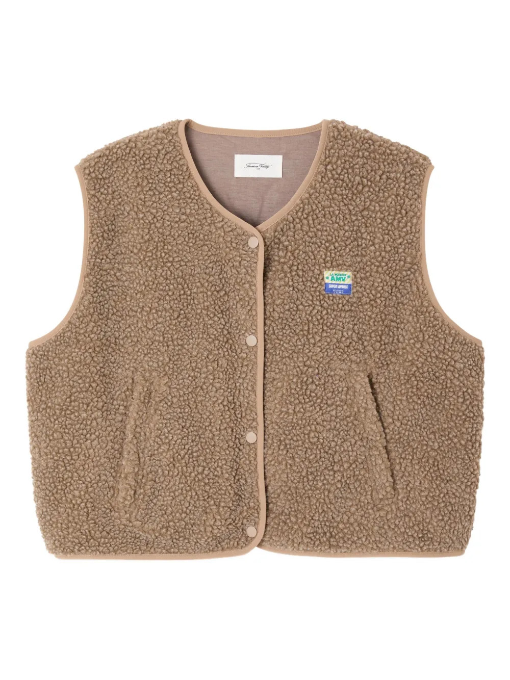 Hoktown shearling zip gilet | Farfetch Global