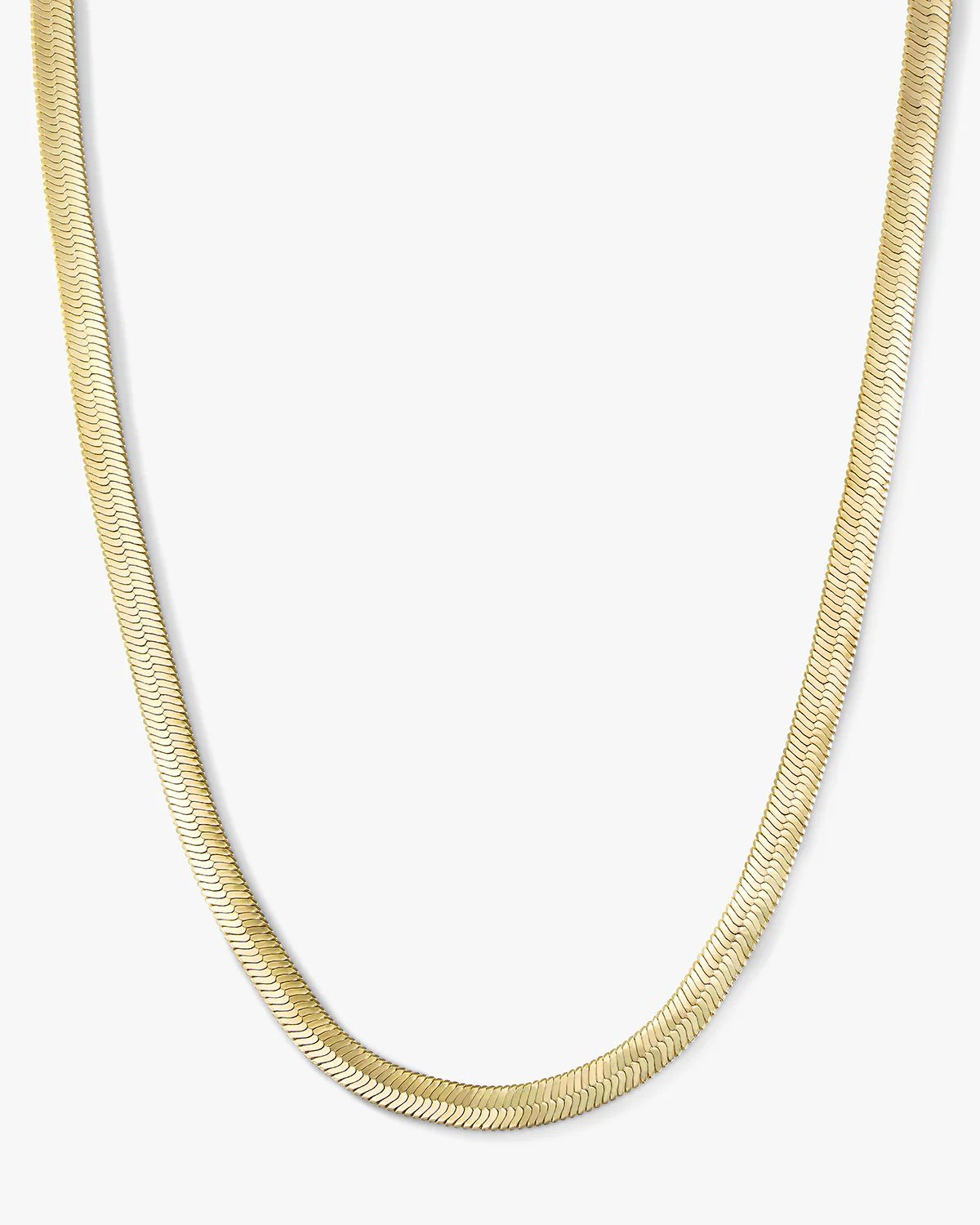 Herringbone Chain 18" | Melinda Maria