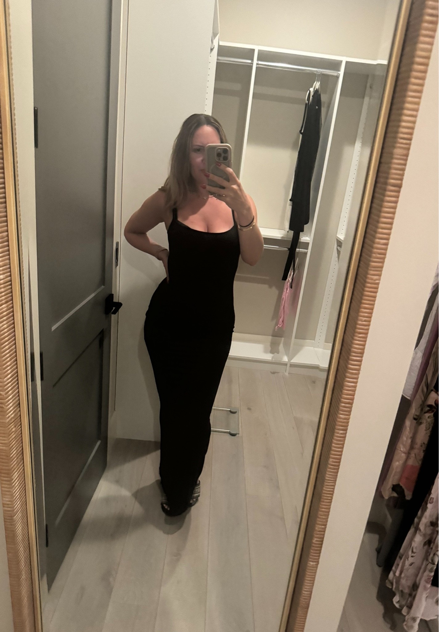 My favorite dress from Skims 🤍

Long summer dress 
Maxi dress 
Skims dress 
Lbd 
Little black dress

#LTKootd #LTKOver40 #LTKTall